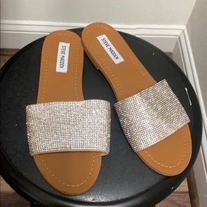 Steve Madden sandals rhinestone